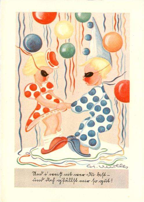 Verlag Lengauer August Muenchen Nr. 1036 Kinder