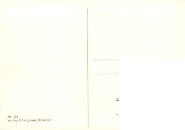 Verlag Lengauer August Muenchen Nr. 1036 Kinder – Bild 2