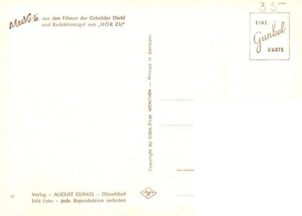 Mecki Nr. Nr. 19 Diehl-Film HoeR ZU Alte Liebe rostet nicht – Bild 2
