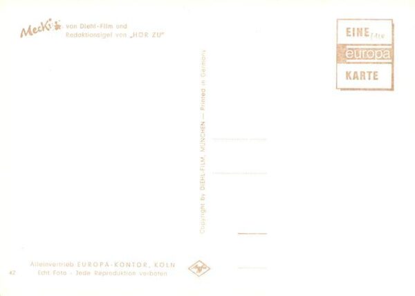 Mecki Nr. Nr. 42 Diehl-Film HoeR ZU Wir gratuliren zum Geburtstag – Bild 2