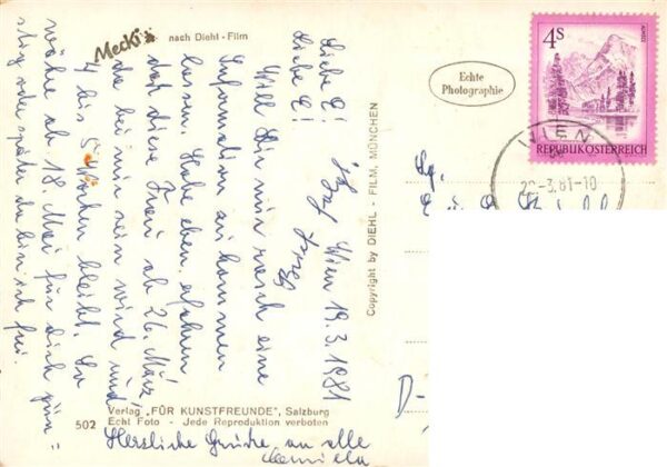 Mecki Nr. Nr. 502 Diehl-Film HoeR ZU Sternzeichen Wassermann – Bild 2