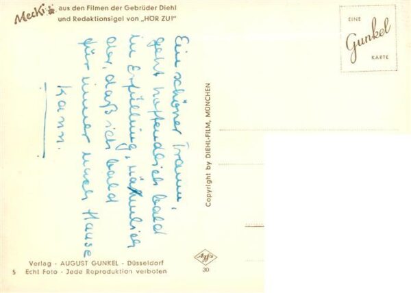 Mecki Nr. Nr. 5 Diehl-Film HoeR ZU Ein schoener traum – Bild 2