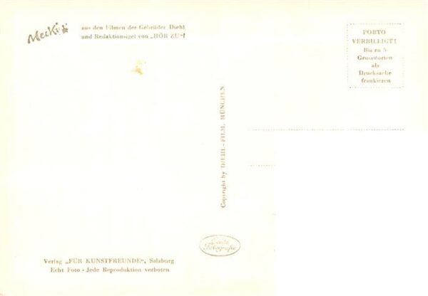Mecki Nr. Diehl-Film HoeR ZU Sternzeichen Schuetze – Bild 2