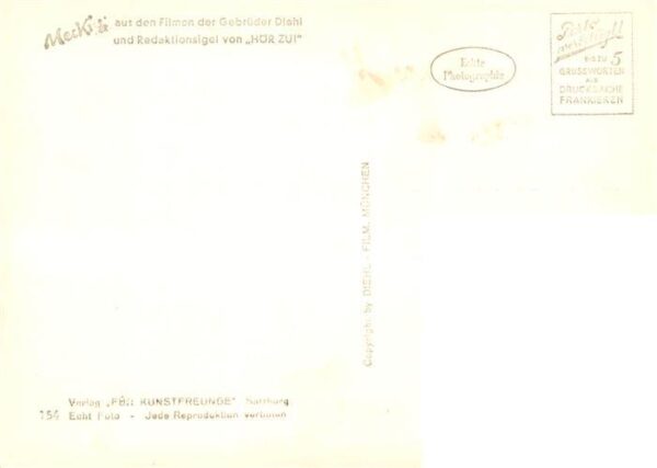 Mecki Nr. Nr. 154 Diehl-Film HoeR ZU Schoen war der Traum – Bild 2