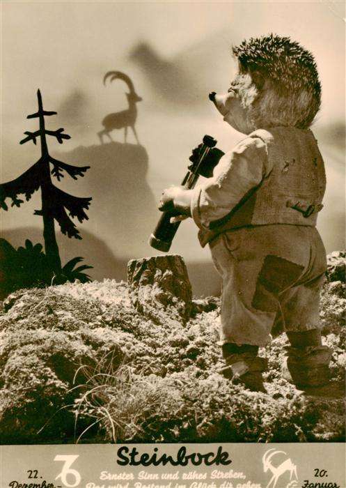 Mecki Nr. Nr. 501 Diehl-Film HoeR ZU Dternzeichen Steinbock