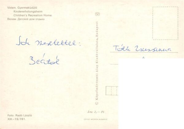 Velem Kindererholungsheim – Bild 2