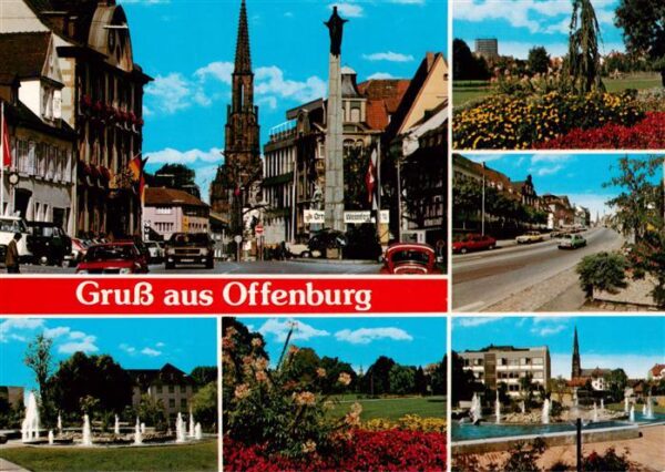 Offenburg Hauptstrasse Ree Anlagen und Buergerpark