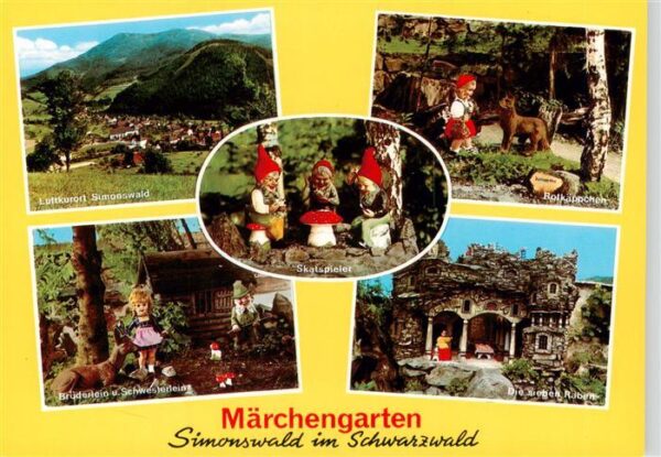 Simonswald Simonswaeldertal Panorama Maerchengarten Skatspieler Rotkaeppchen Bru