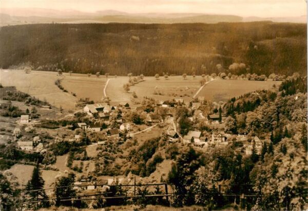 Oberkipsdorf Blick von der Tellkoppe