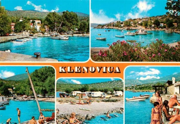 Klenovica Croatia Strandpartien Hafen