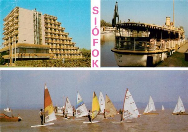 Siofok HU Hotel Fahrgastschiff Segelregatta