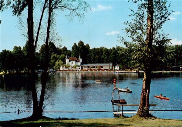 Schwalmtal Niederrhein Inselschloesschen Hariksee