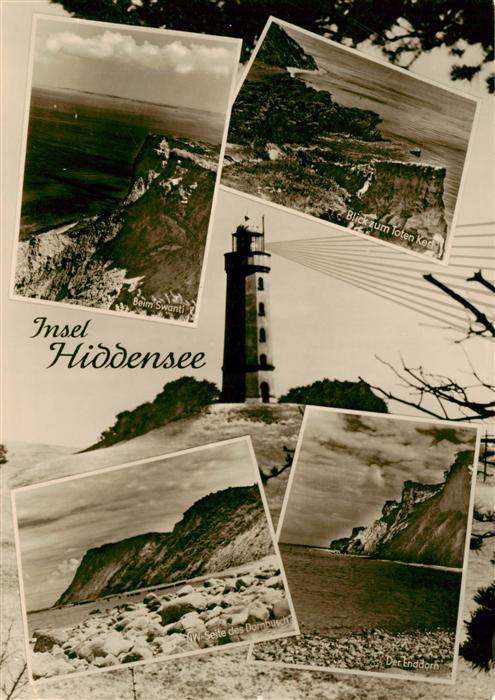 Insel Hiddensee Beim Swanti Blick zum Toten Kerl NW Seite des Dornbusch Der Endd