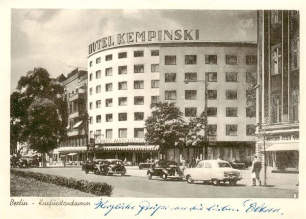 Berlin Kurfuerstendamm Hotel Kempinski
