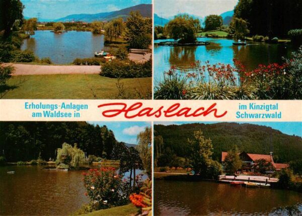 Haslach Kinzigtal Erholungsanlagen am Waldsee Teilansichten