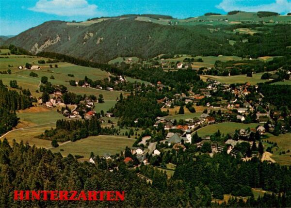 Hinterzarten Fliegeraufnahme