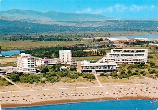 Ulcinj Montenegro Hoteli Grand Lido Olympic Bellevue Vue aerienne
