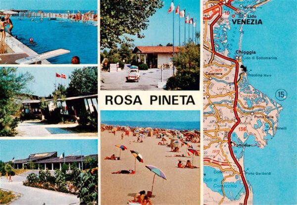 Rosolina Mare Rovigo IT Villagio Turistico Rosapineta Teilansichten