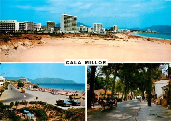 Cala Millor Mallorca Strandpartien Promenade Allee