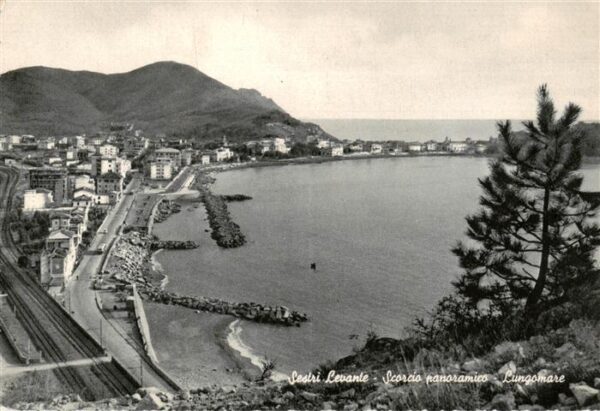 Sestri Levante Liguria IT Scorcio panoramico Lungomare