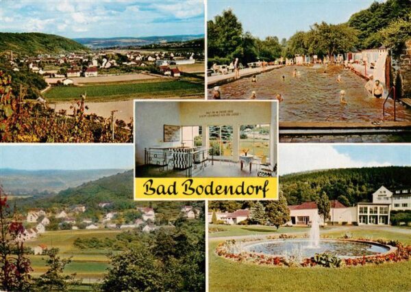 Bad Bodendorf Sinzig Panorama Schwimmbad Brunnen Trinkquelle