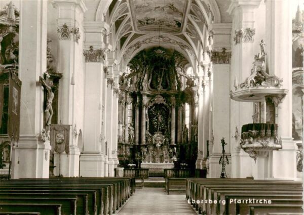 Ebersberg Oberbayern Pfarrkirche Inneres