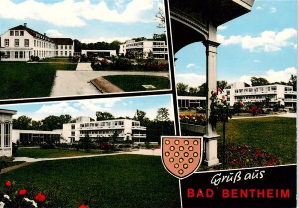 Bad Bentheim Kurhaus Park Teilansichten