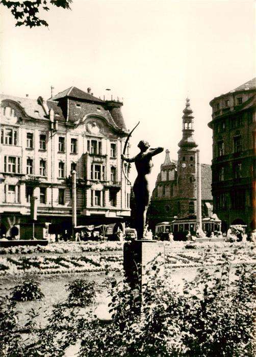 Bydgoszcz Bromberg Westpreussen PL Luczniczka i fragment Pl Zjednoczenia