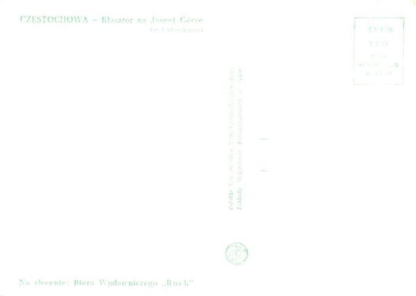 Czestochowa Tschenstochau PL Klasztor na Jasnej Gorze – Bild 2