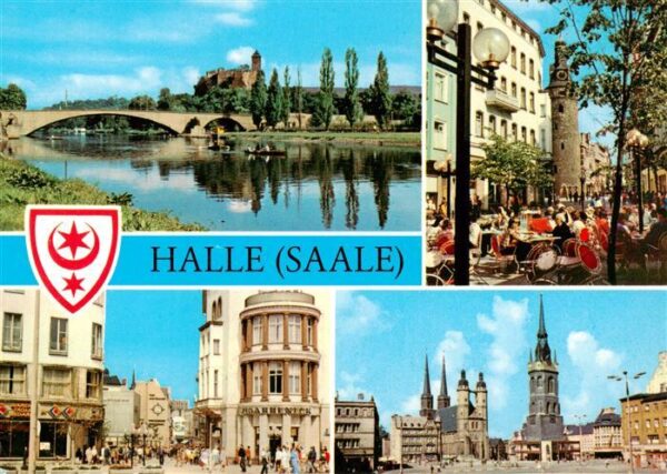 Halle  Saale Mittlere Klement Gottwald Strasse Hansering Markt