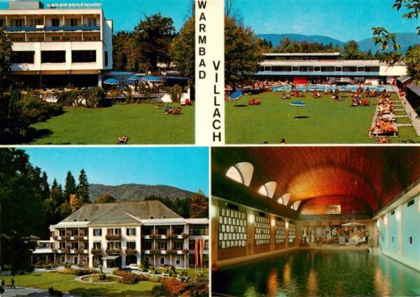 Warmbad Villach Kurhotel Karawankenhof Freibad Kurhotel Warmbaderhof Hallenbad