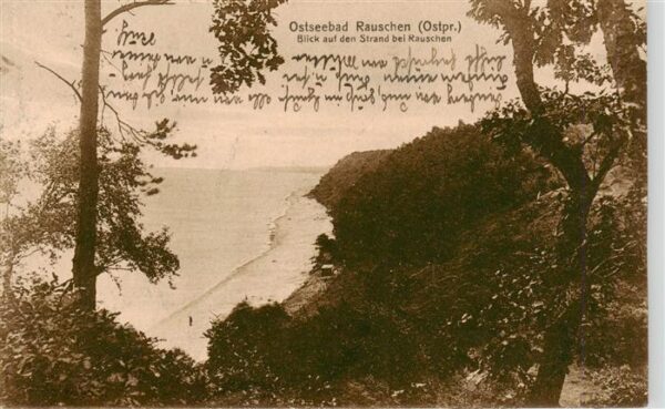 Rauschen Ostseebad Kaliningrad Swetlogorsk RU Strandblick