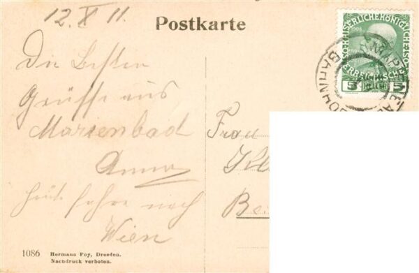 Marienbad Marianske Lazne CZ Kaiserstrasse Villa Luginsland – Bild 2
