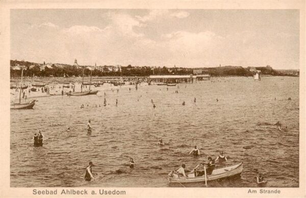 Ahlbeck Ostseebad Am Strande