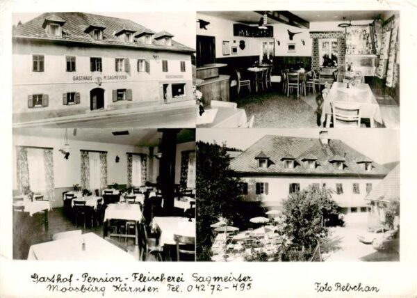 Moosburg Kaernten Gasthof Pension Sagmeister Gastraeume