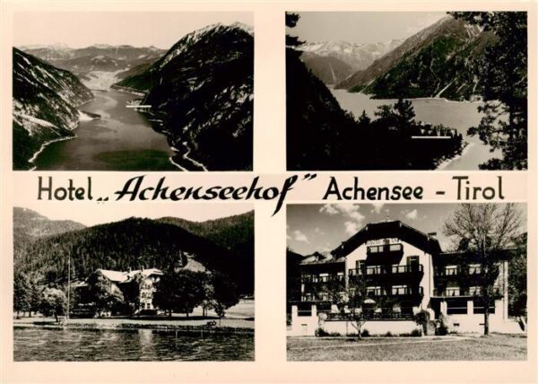 Achensee Tirol AT Hotel Achenseehof Panorama