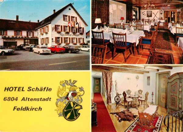 Altenstadt Feldkirch Vorarlberg AT Hotel Schaefle Gastraeume