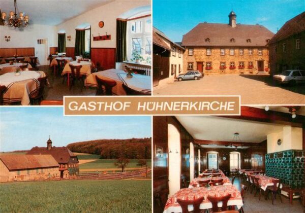 Huehnstetten Gasthof Huehnerkirche Gastraeume