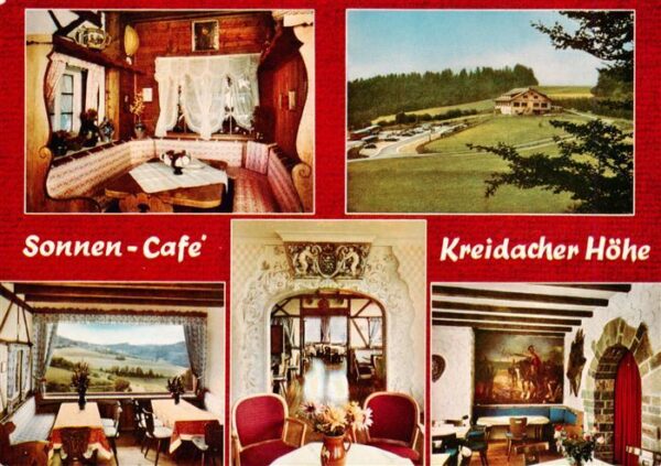 Waldmichelbach Wald-Michelbach Sonnen Cafe Kreidacher Hoehe Gastraeume