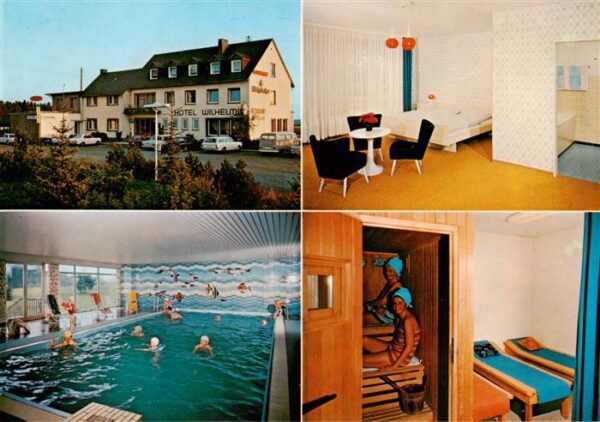 Auderath Hotel Restaurant Wilhelmshoehe Hallenbad Sauna Zimmer