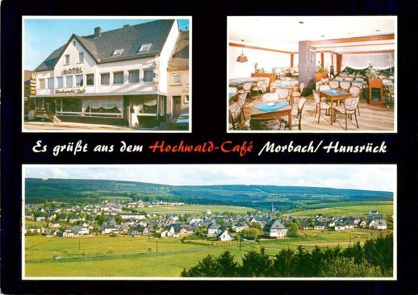Morbach  Hunsrueck Hochwald Cafe Gaststube Panorama