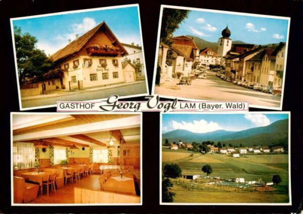 Lam Oberpfalz Gasthof Georg Vogl Gastraum Ortspartien