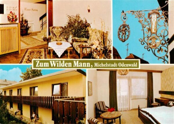 Michelstadt Hotel Restaurant Zum Wilden Mann Gastraeume Zimmer