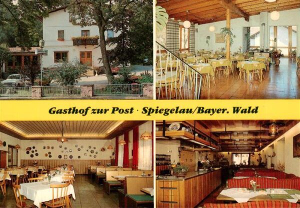 Spiegelau Gasthof zur Post Gastraeume Theke