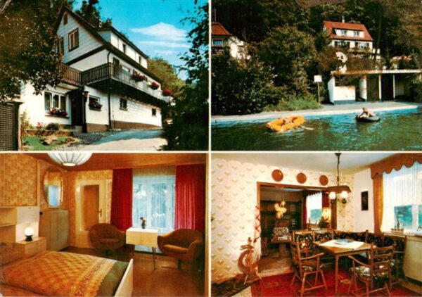 Brensbach Pension Maerz Freibad Zimmer Gaststube
