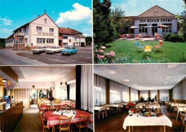 Wersau Odenwald Gasthof Zum kuehlen Grund Gastraeume Terrasse