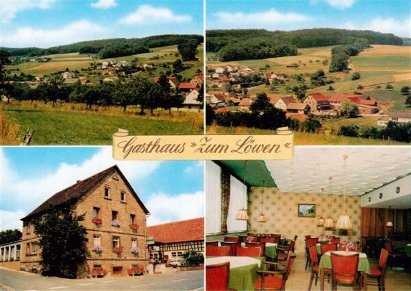 Brombachtal Gasthaus Zum Loewen Panorama Gastraeume