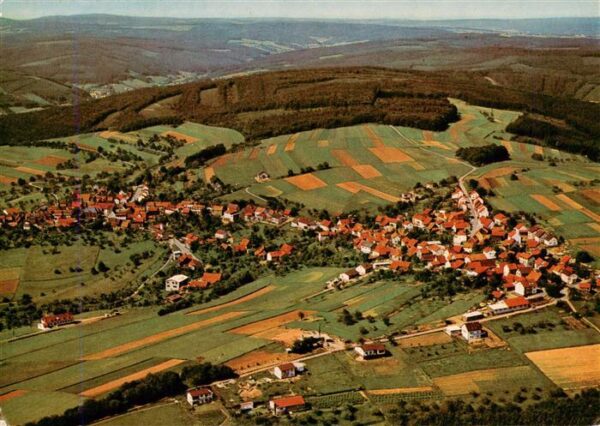 Rothenberg Odenwald Fliegeraufnahme