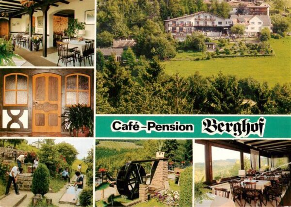 Kortelshuette Rothenberg Odenwald Cafe Pension Berghof Gastraum Terrasse Minigol