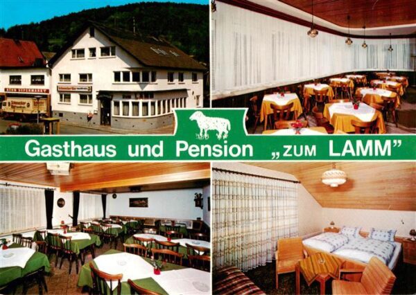 Sandbach  Odenwald Gasthaus Pension Zum Lamm Gastraeume Zimmer